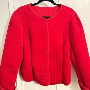 Free People Natalia Velvet Jacket